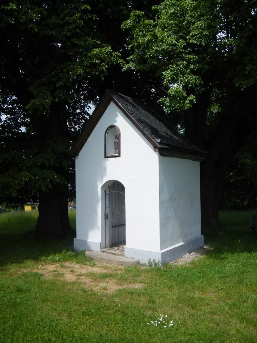 Dnešní pohled – kaple Nejsvětější Trojice (Království)