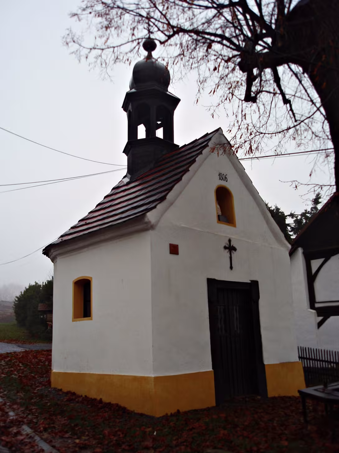 Dnešní pohled – kaple Nejsvětější Trojice (Střekov)