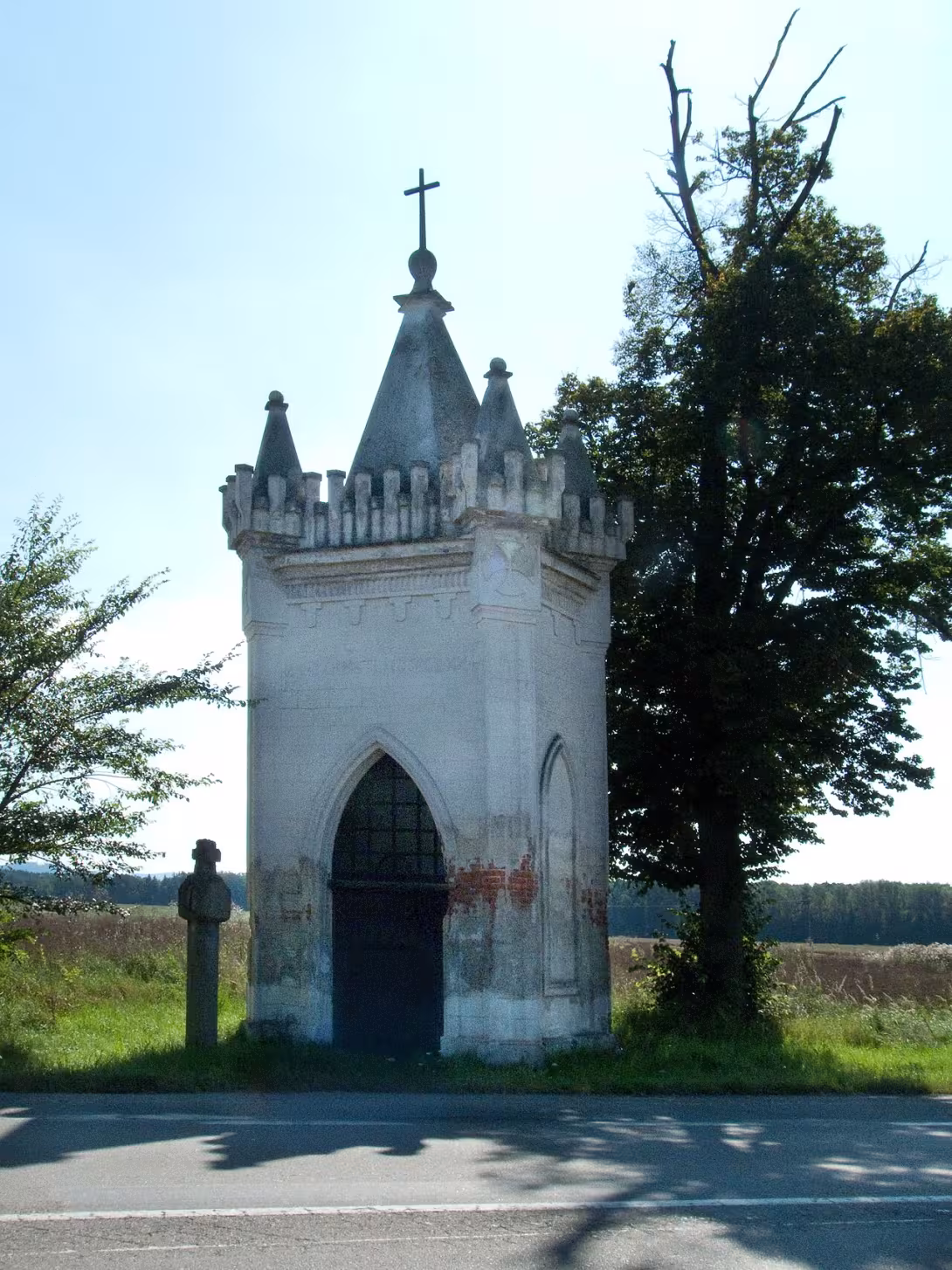 Dnešní pohled – kaple Nejsvětějšího srdce Páně (Češnovice)