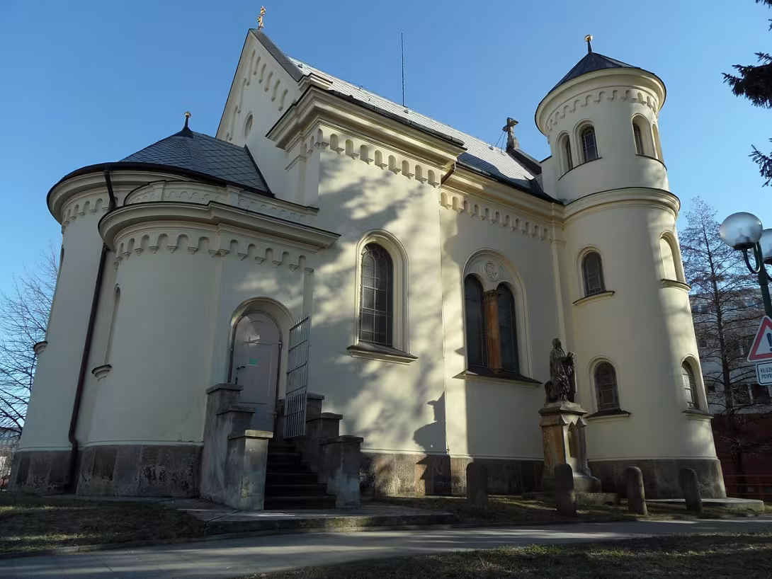 Dnešní pohled – kaple Neposkvrněného početí Panny Marie (Slezské Předměstí)