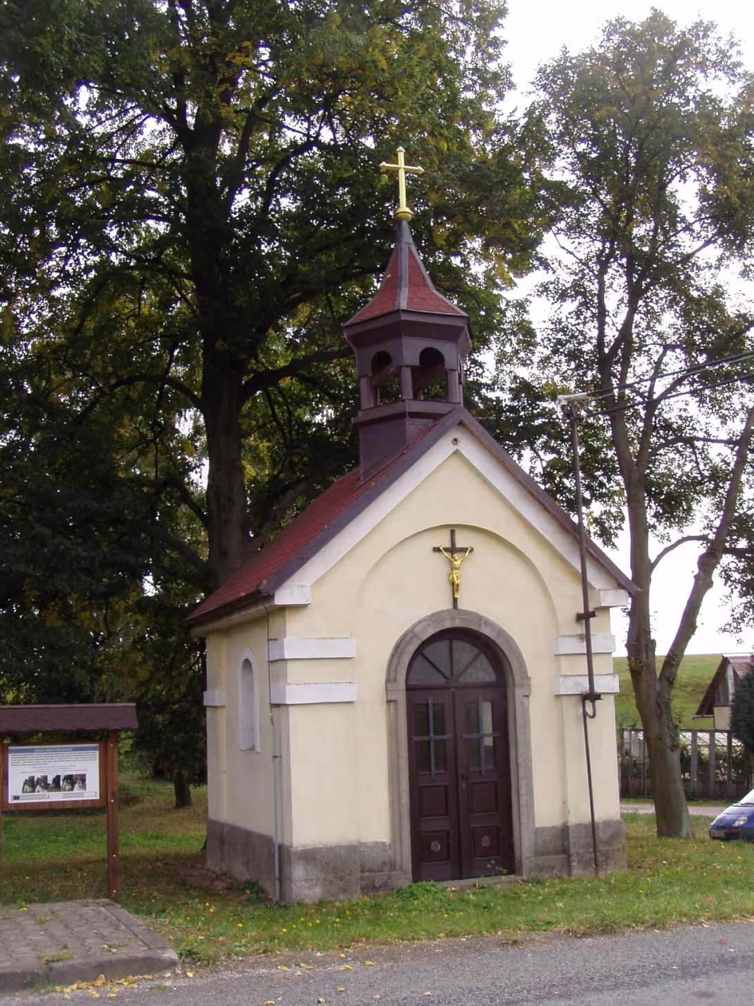 Heutige Ansicht – kaple Panny Marie (Hřibojedy)