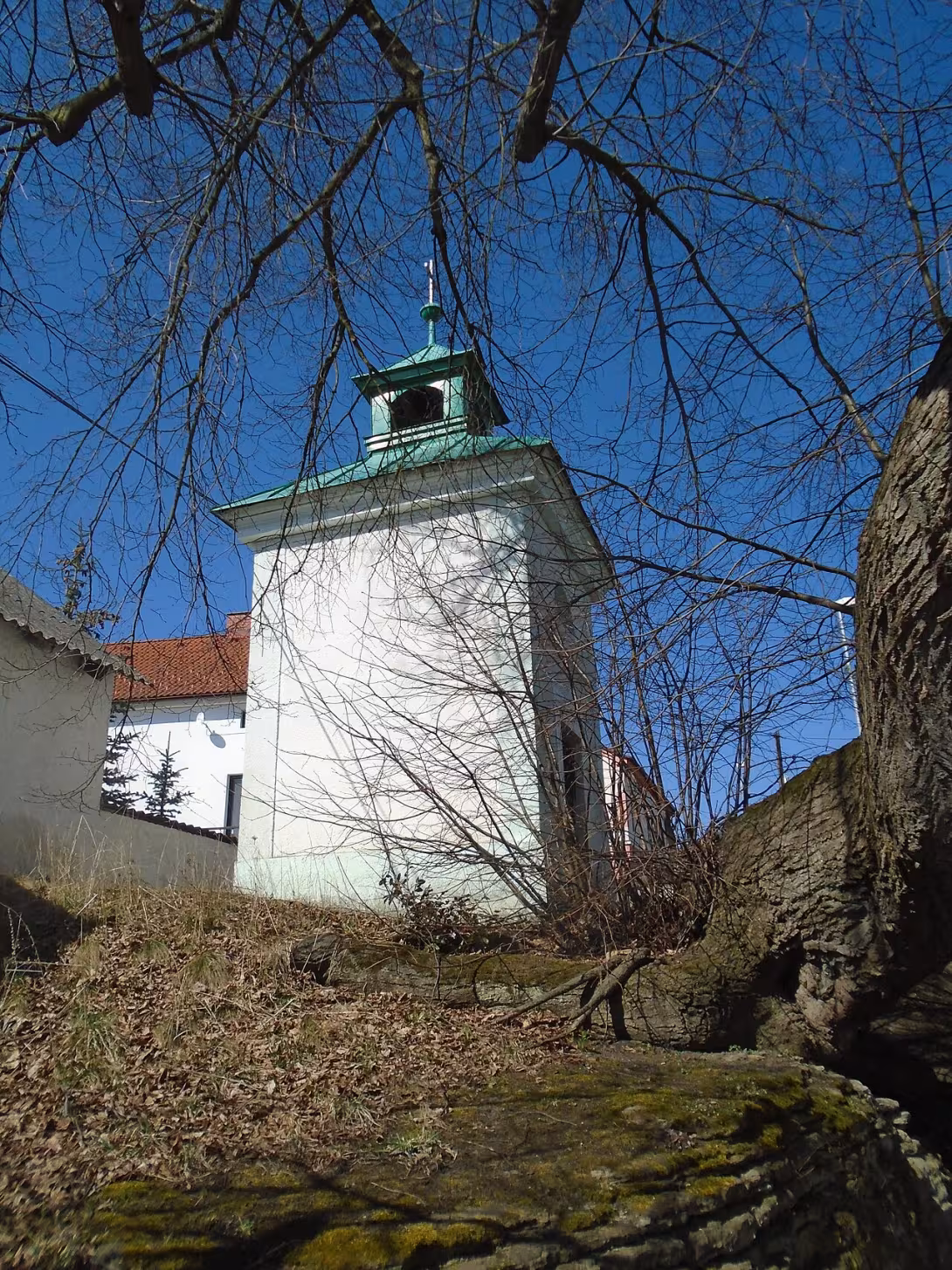 Dnešní pohled – kaple Panny Marie v Dalešicích