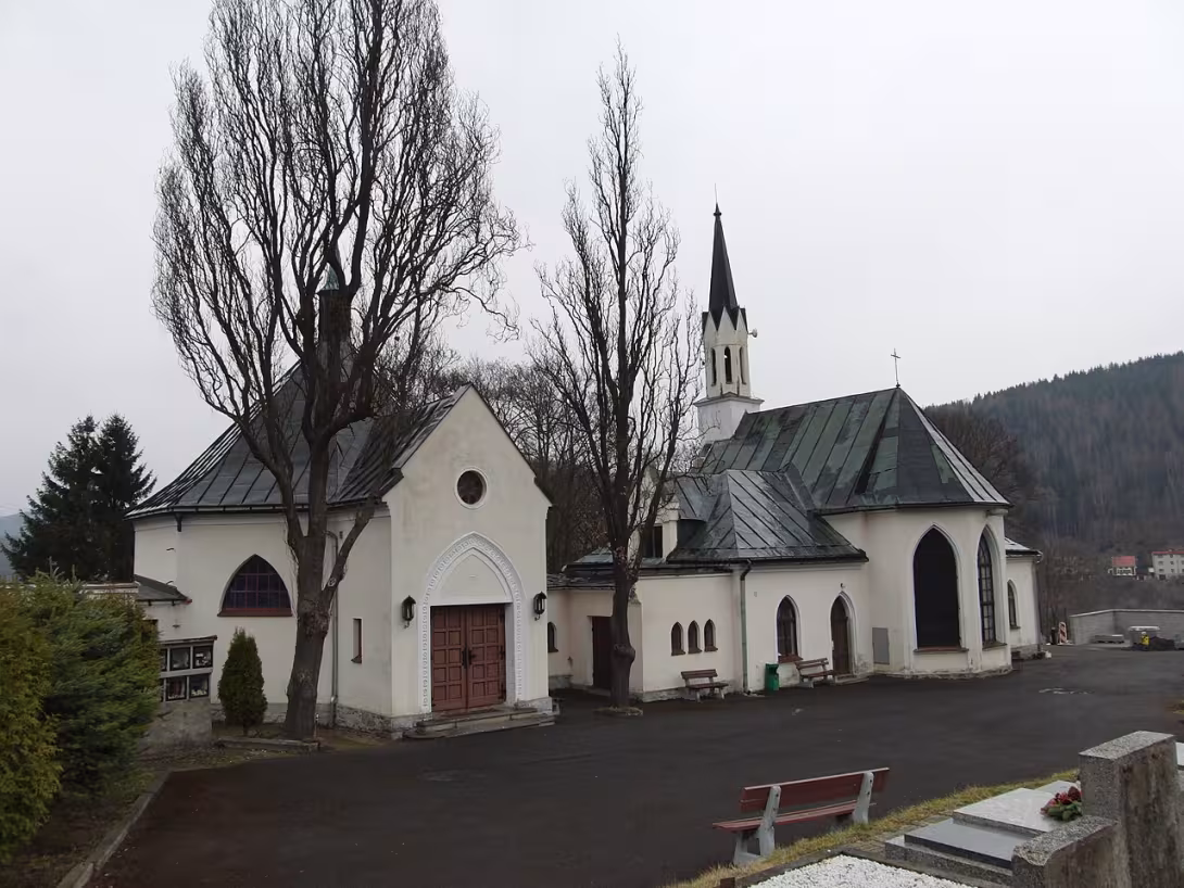 Dzisiejszy widok – kaple Povýšení svatého Kříže (Kraslice)