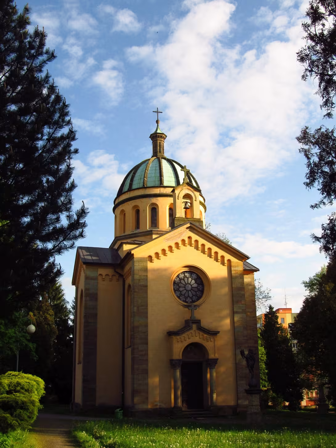 Dnešní pohled – kaple Proměnění Páně v Rychnově nad Kněžnou