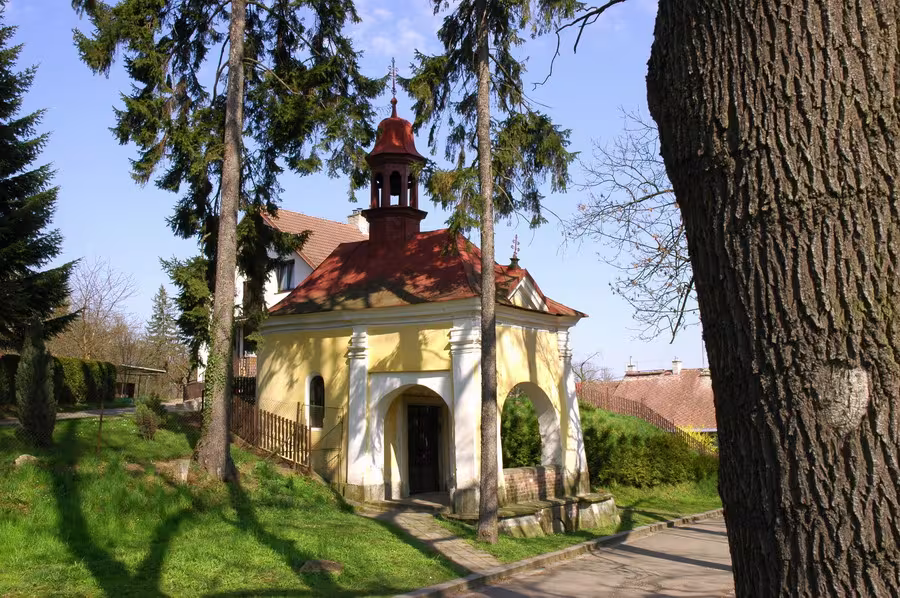 Dnešní pohled – kaple svaté Anny (Pražské Předměstí)