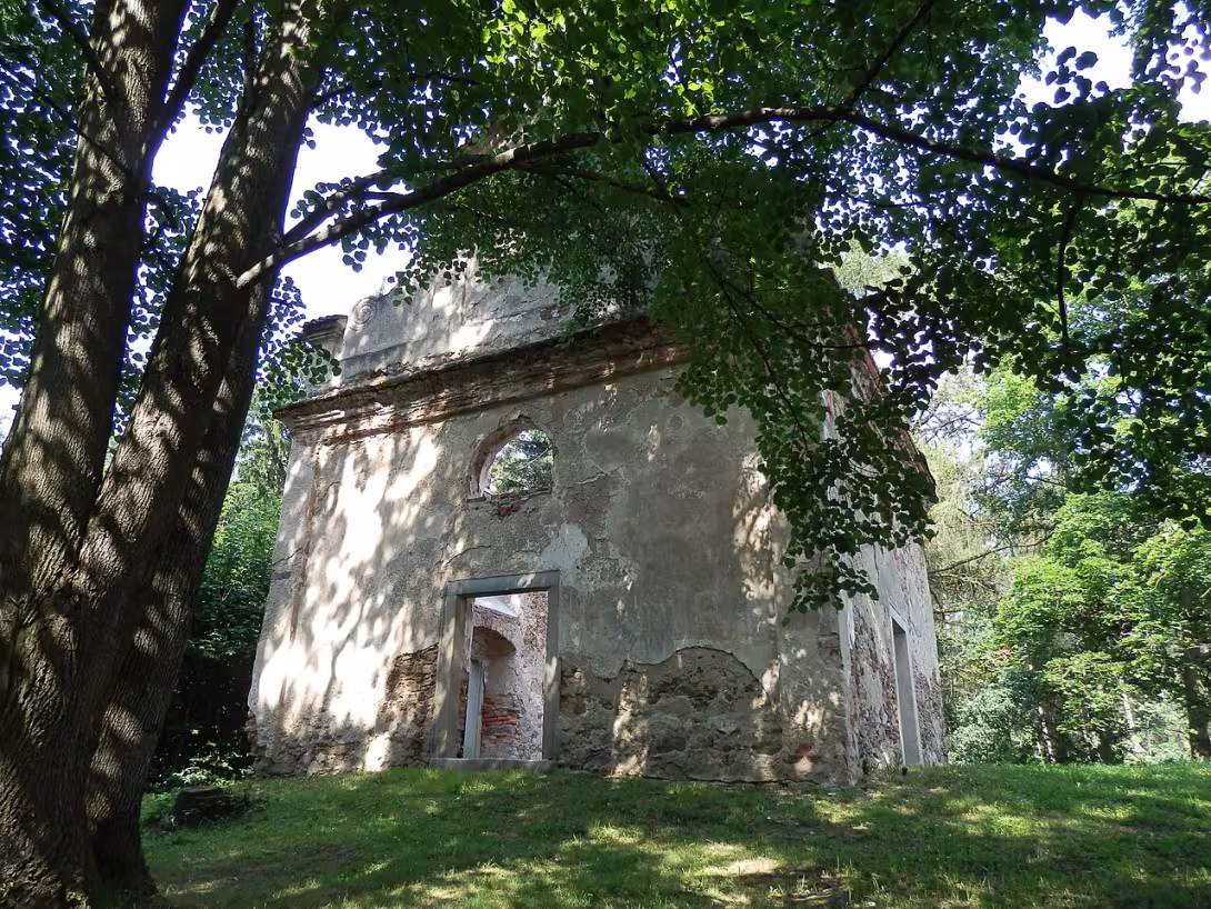 Dnešní pohled – kaple svaté Anny (Pelhřimov)