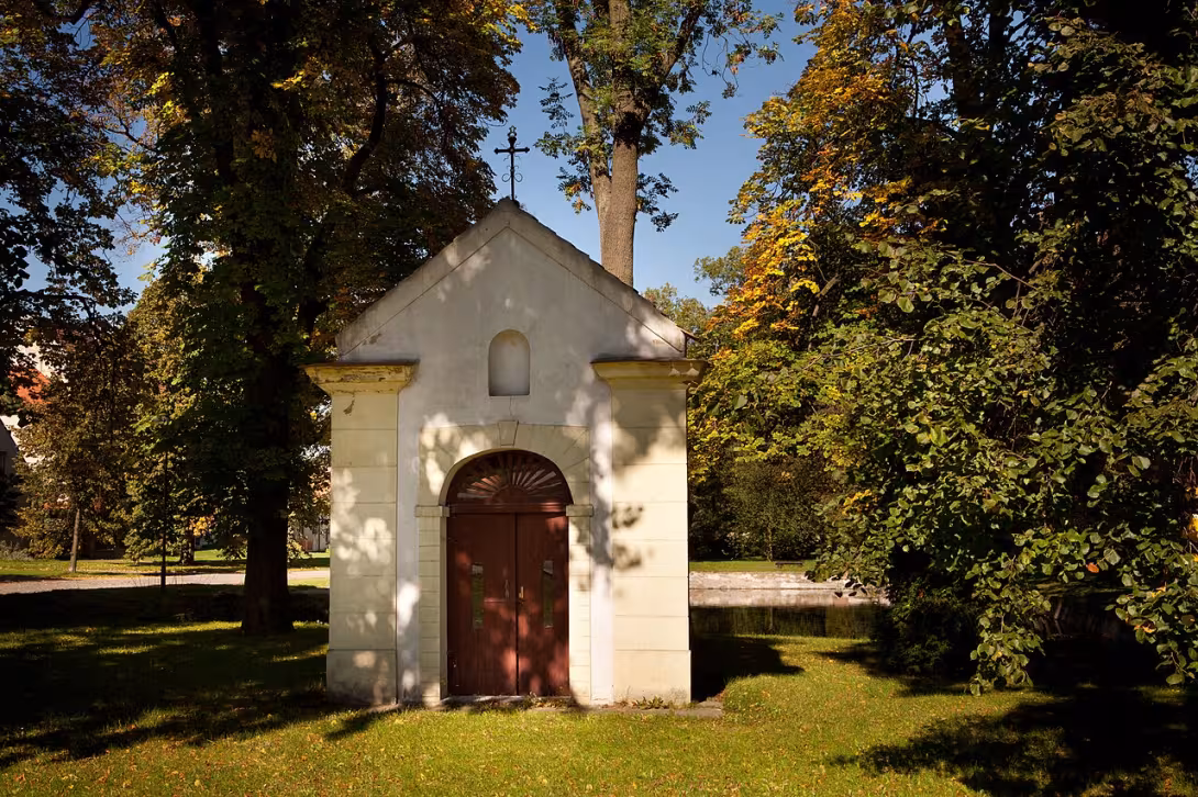 Dnešní pohled – kaple svaté Anny (Řevničov)