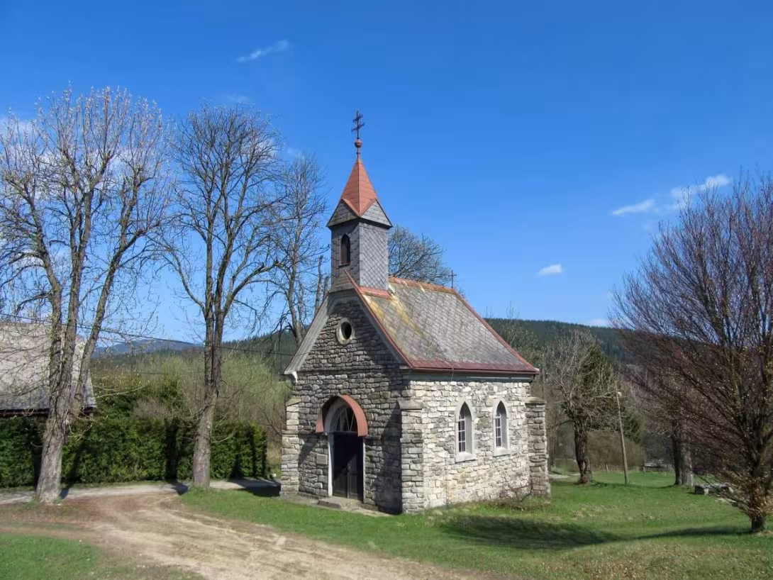 Dnešní pohled – kaple svaté Anny (Žárová)