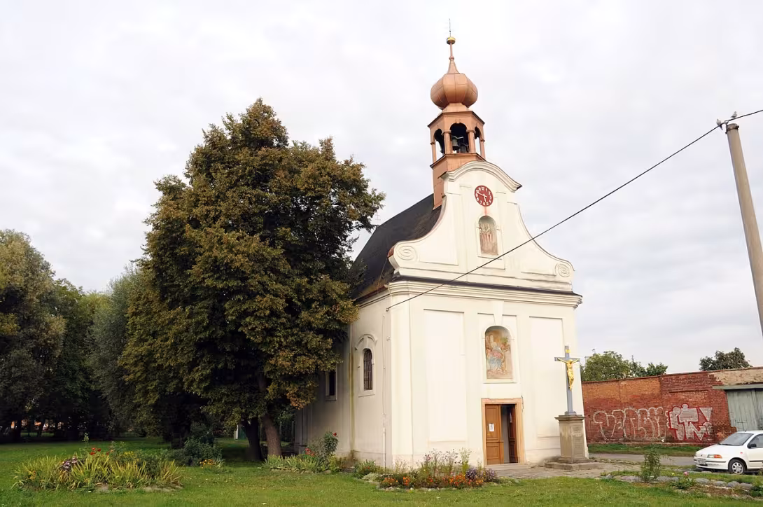 Dnešní pohled – kaple svaté Anny (Prostějov)