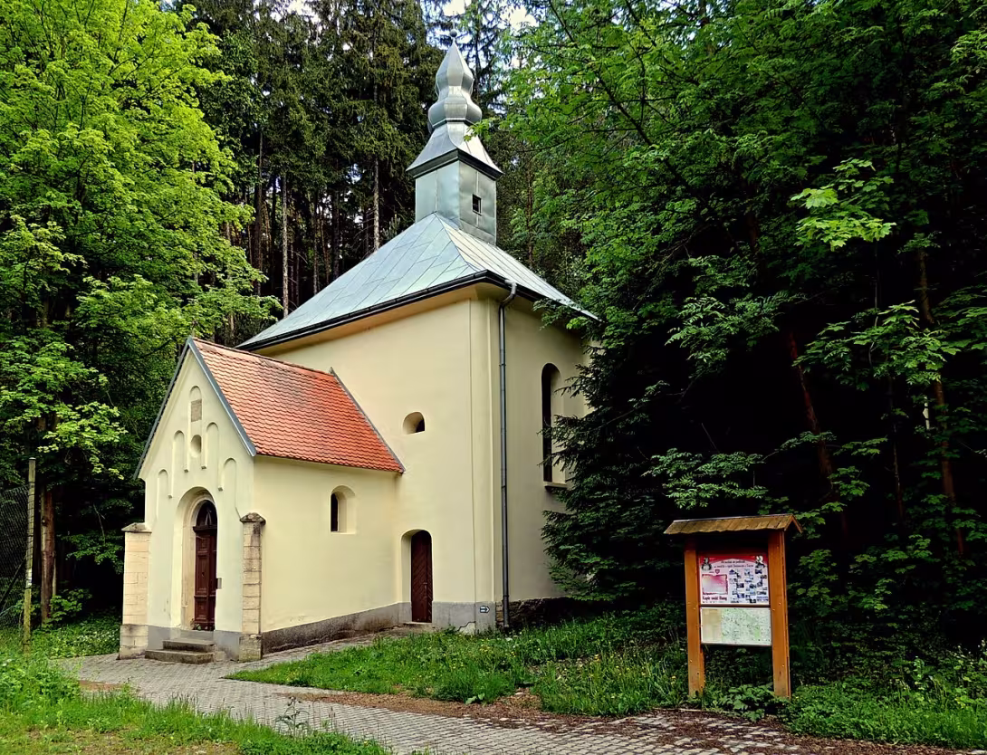 Dnešní pohled – kaple svaté Anny (Štěpánov)