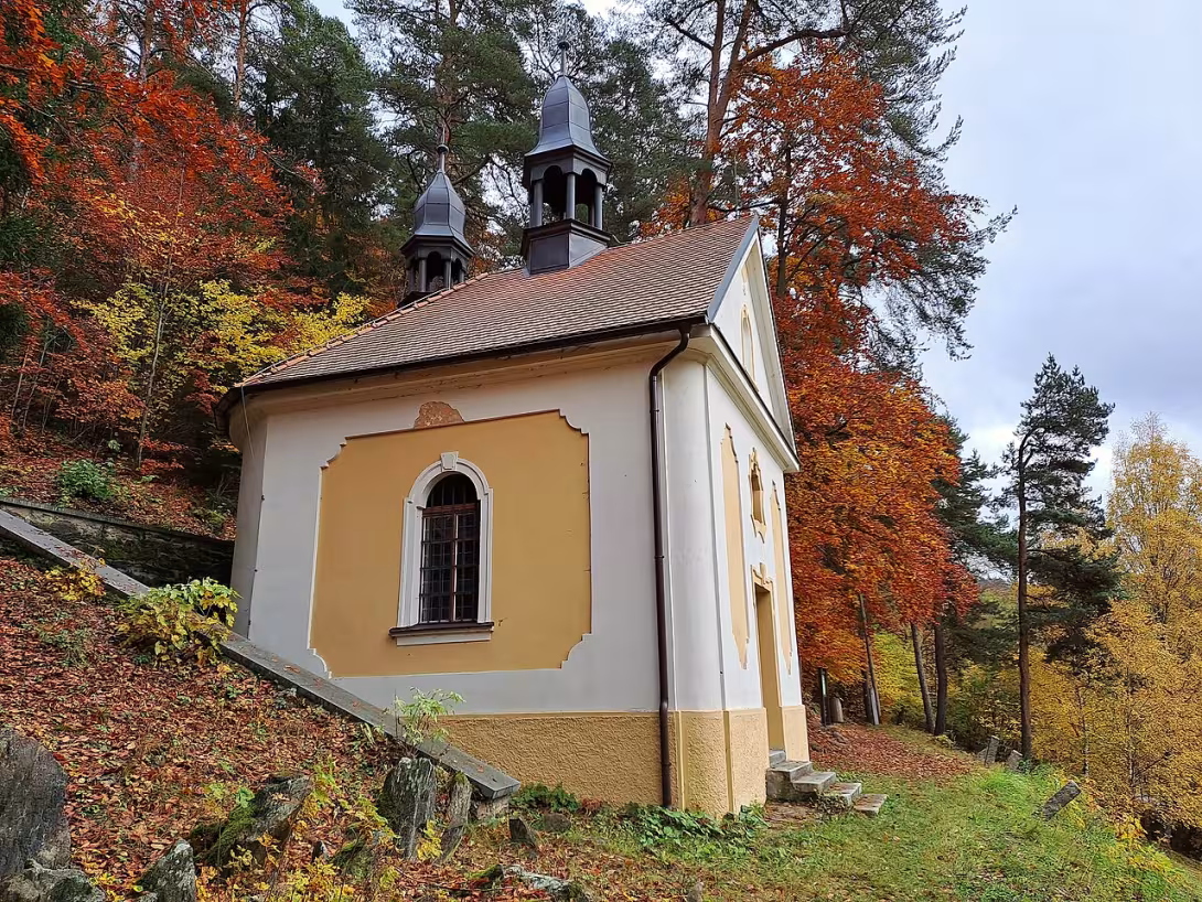 Today's view – kaple svaté Barbory (Jáchymov)