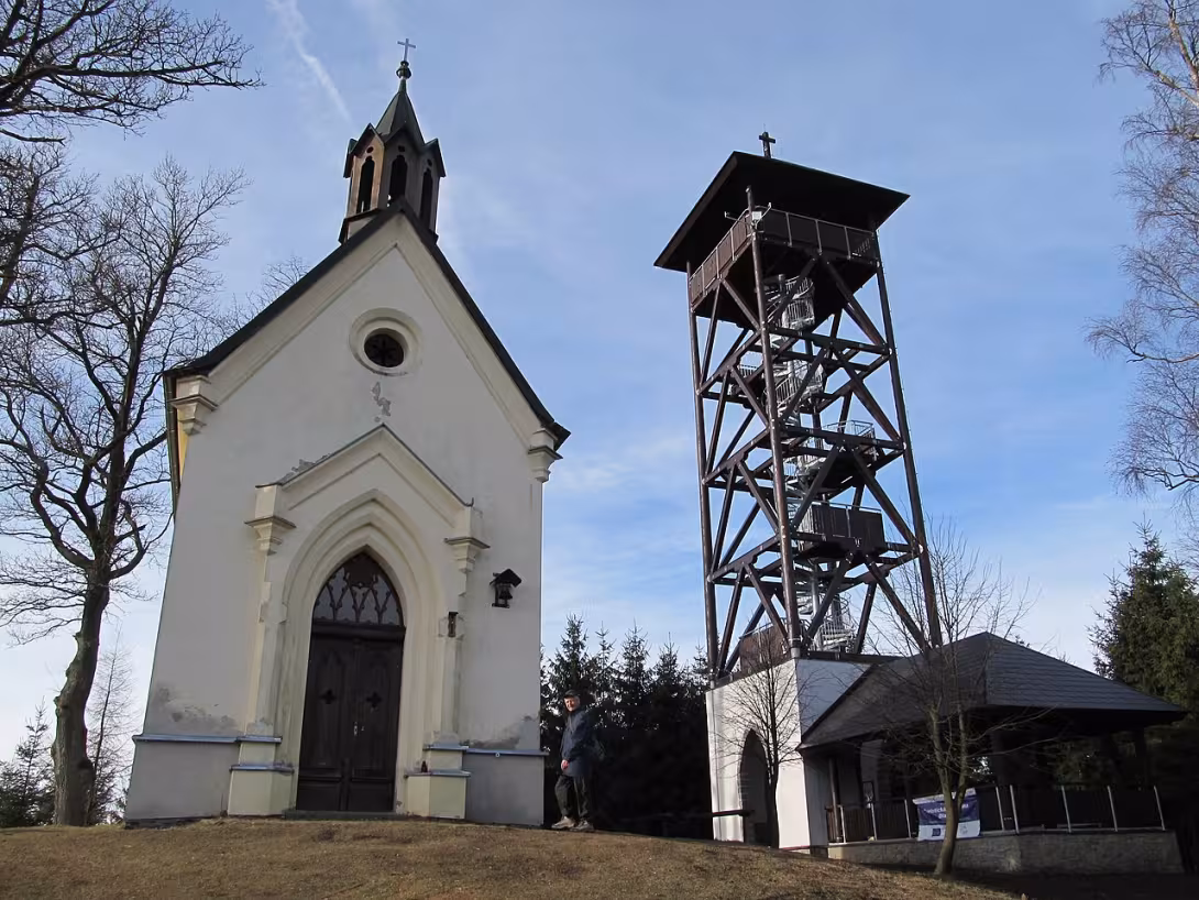Dnešní pohled – kaple svaté Markéty (Dlažov)