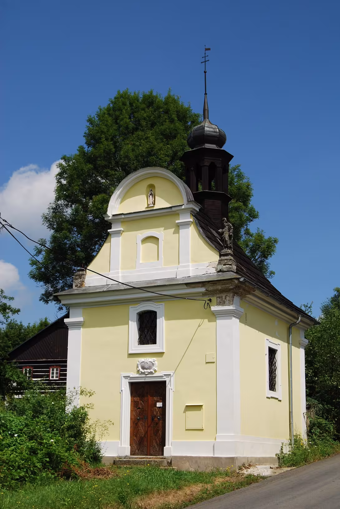 Today's view – kaple svaté Máří Magdaleny (Chomouty)