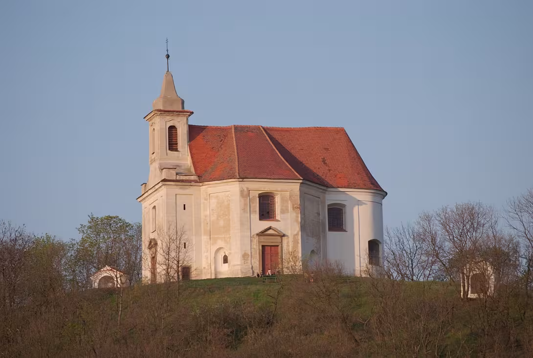 Dnešní pohled – kaple svatého Antonína (Dolní Kounice)