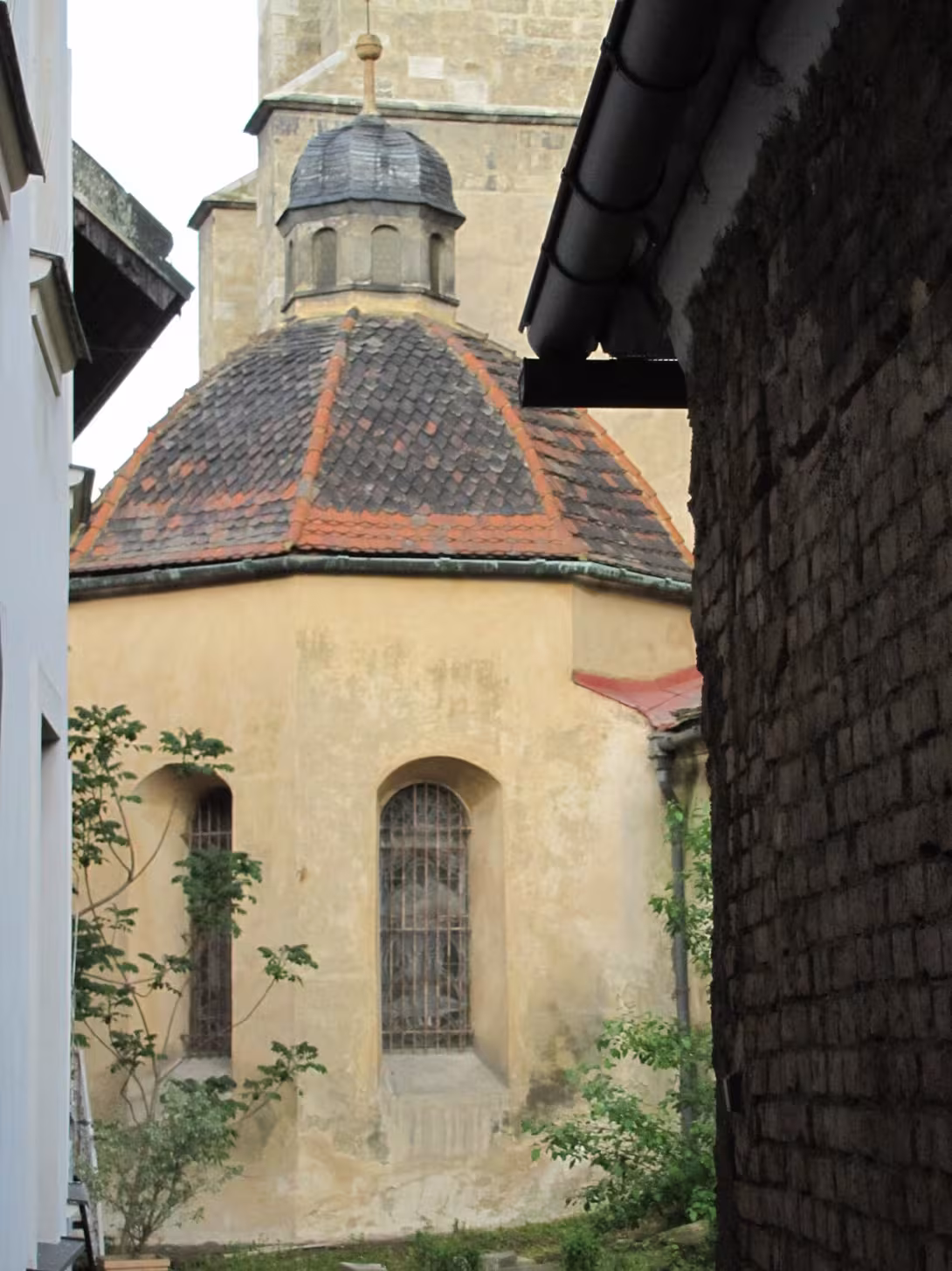 Today's view – kaple svatého Antonína Paduánského (Vnitřní Město)