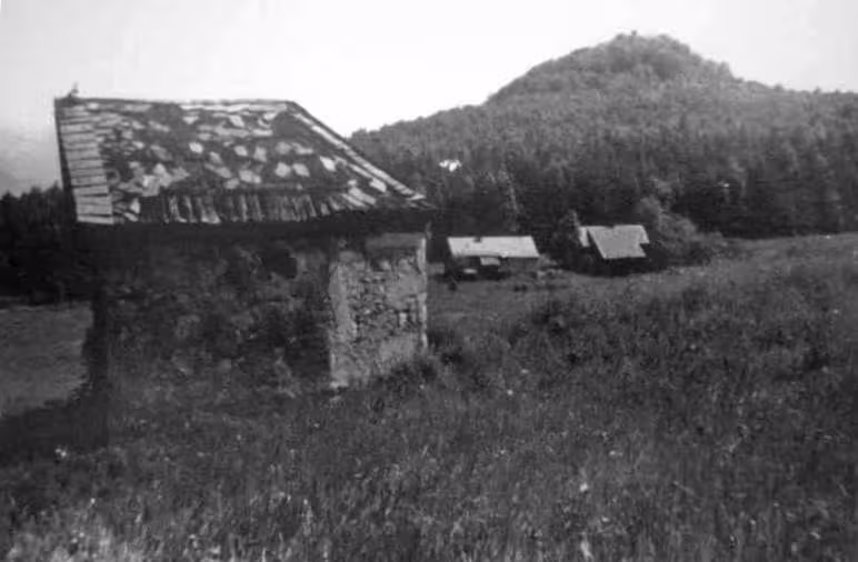 Dnešní pohled – kaple svatého Antonína Paduánského (Vlčí Hora)