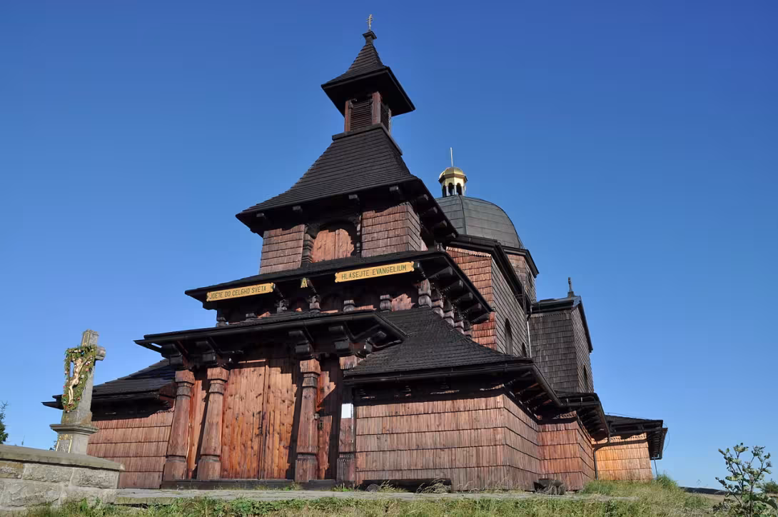 Heutige Ansicht – kaple svatého Cyrila a Metoděje (Trojanovice)