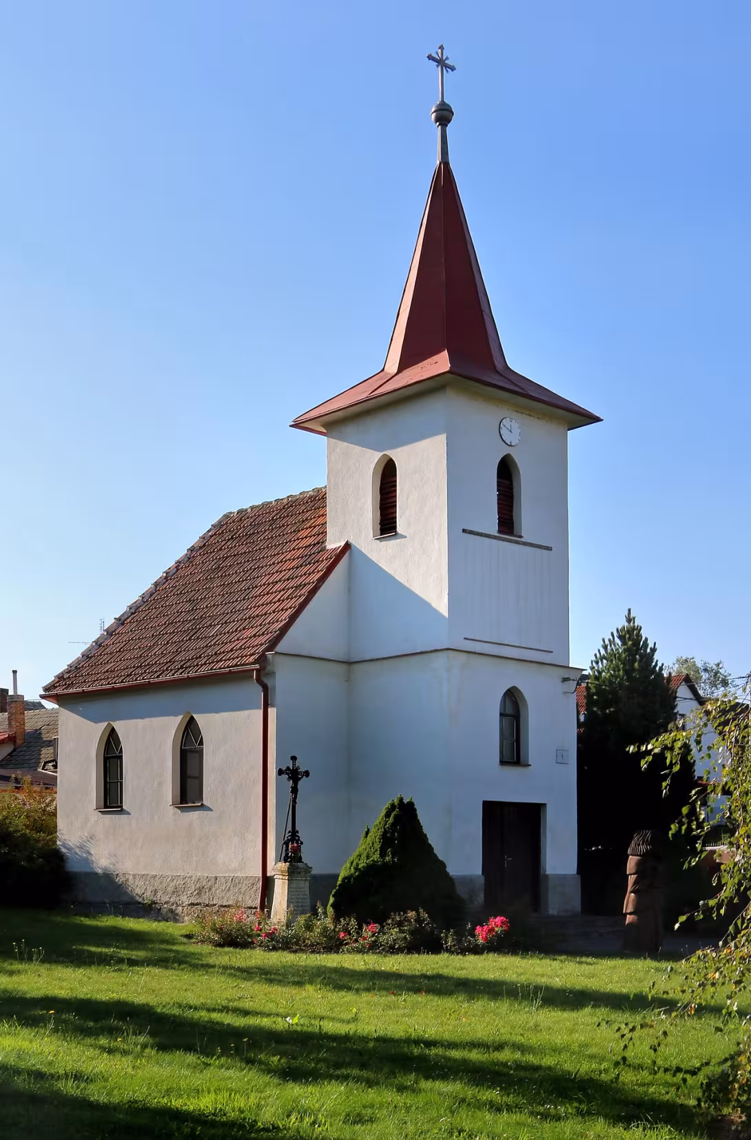 Dnešní pohled – kaple svatého Cyrila a Metoděje (Švábov)