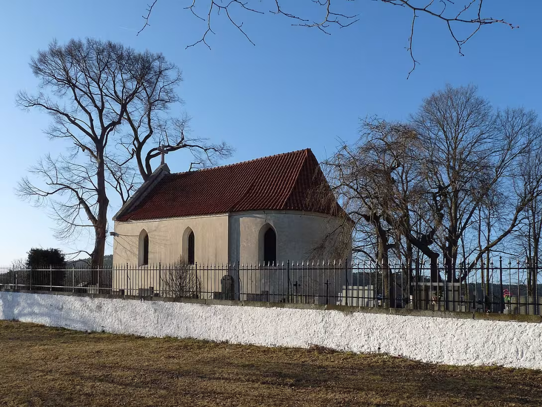 Dzisiejszy widok – kaple svatého Erazima
