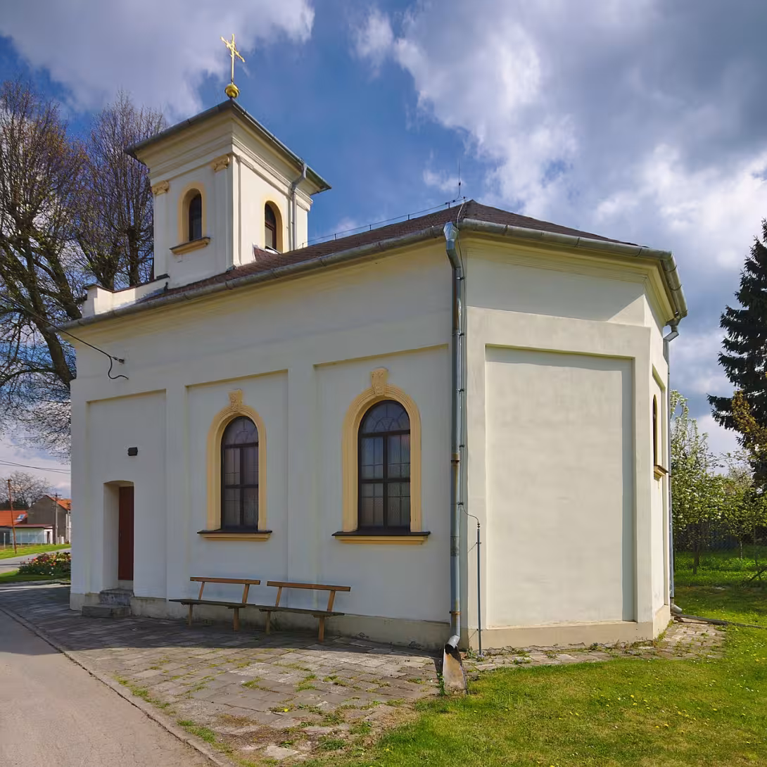 Dnešní pohled – kaple svatého Floriána (Vincencov)