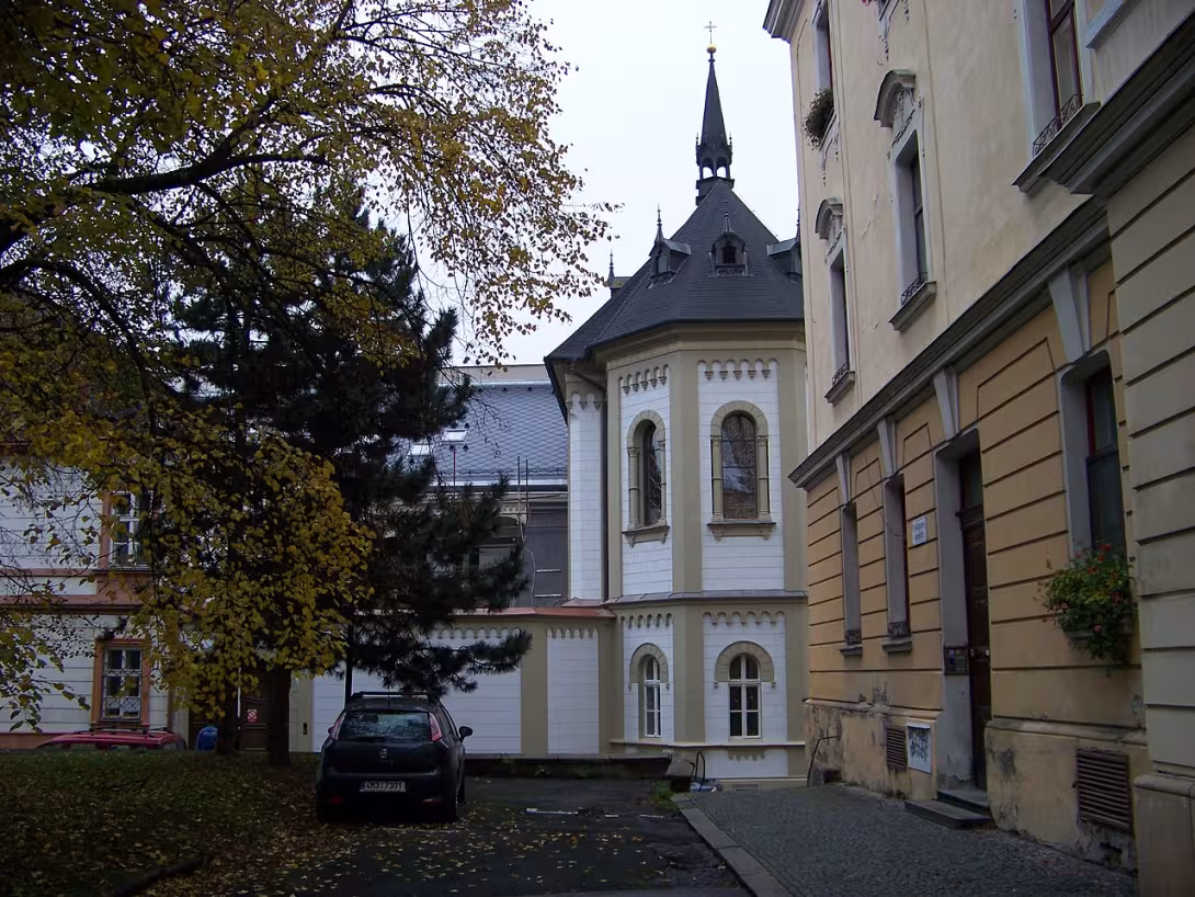 Dzisiejszy widok – kaple svatého Františka z Assisi (Olomouc)
