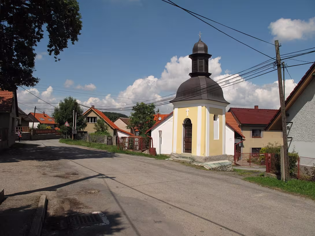 Heutige Ansicht – kaple svatého Jana Nepomuckého (Čeňovice)
