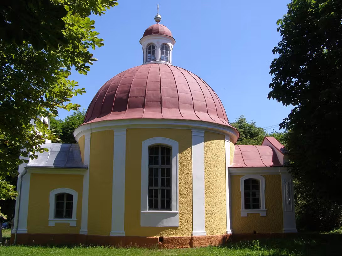 Dnešní pohled – kaple svatého Jana Nepomuckého (Černousy)