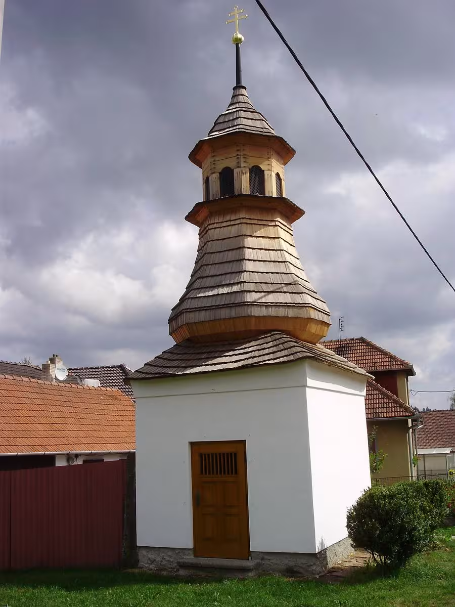 Dnešní pohled – kaple svatého Jana Nepomuckého (Olší nad Oslavou)