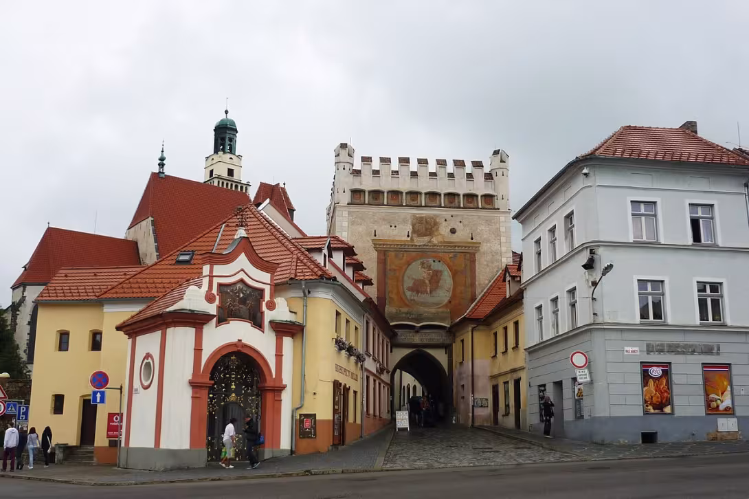 Dnešní pohled – kaple svatého Jana Nepomuckého (Prachatice I)