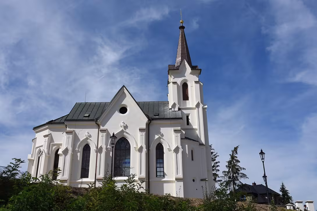 Heutige Ansicht – kaple svatého Kříže (Pelhřimov)