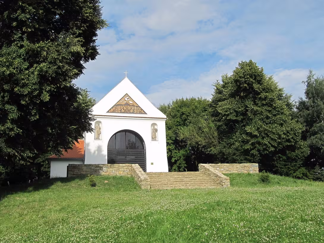 Dnešní pohled – kaple svatého Rocha (Jarošov)