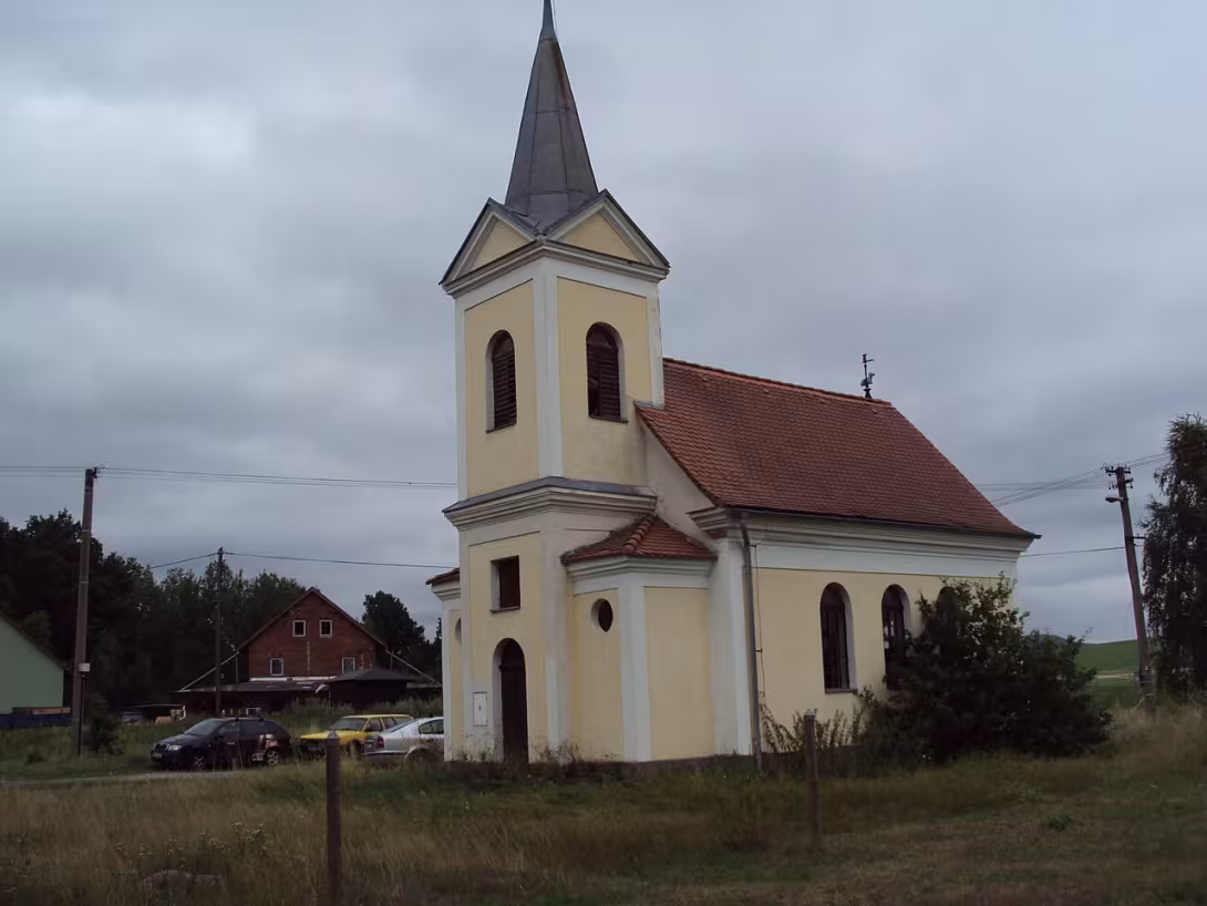 Dnešní pohled – kaple v Heřmaničkách