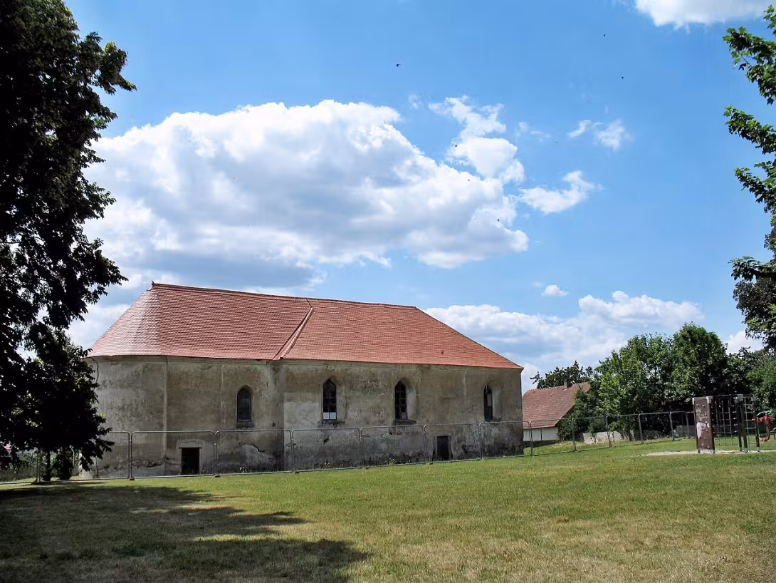 Dzisiejszy widok – kostel Božího Těla (Červená Řečice)