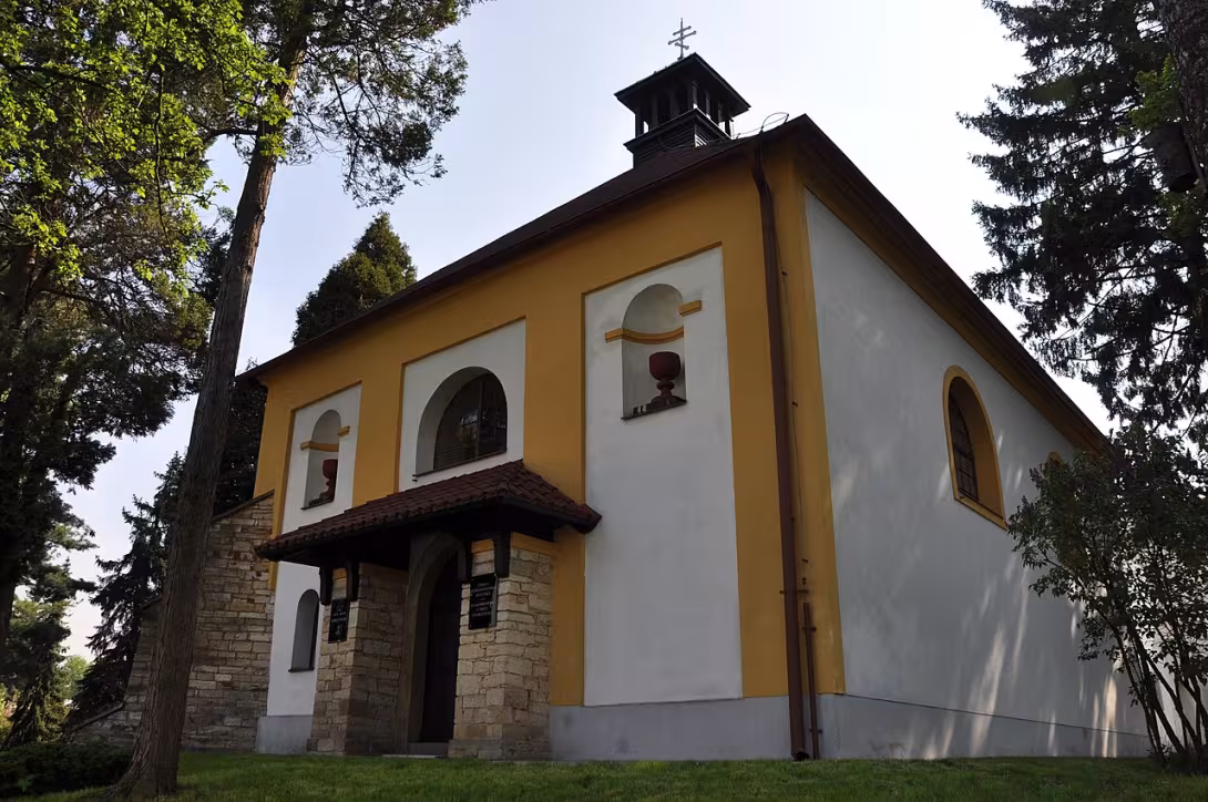 Dzisiejszy widok – kostel Jana Amose Komenského