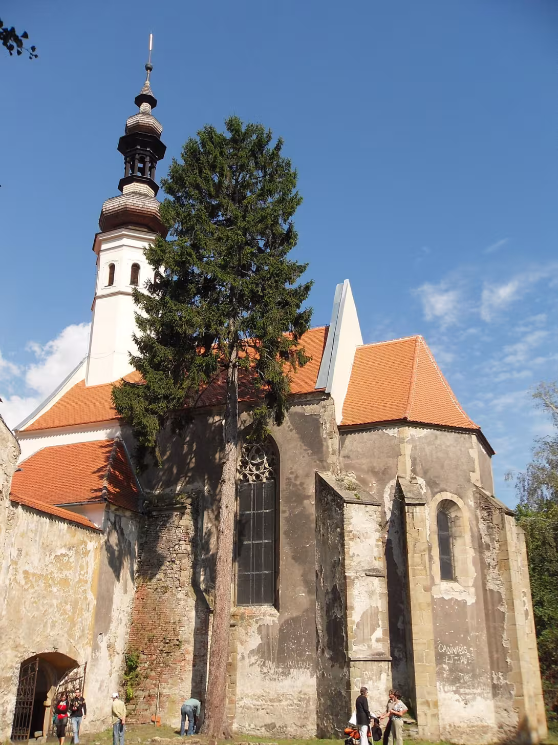 Heutige Ansicht – kostel Matky Boží