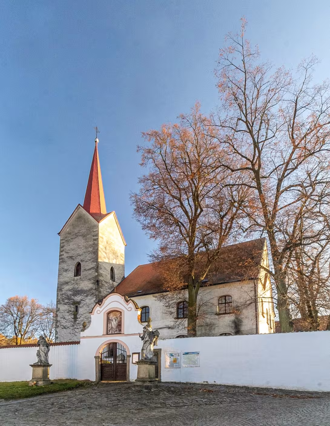Dzisiejszy widok – kostel Matky Boží v Telči