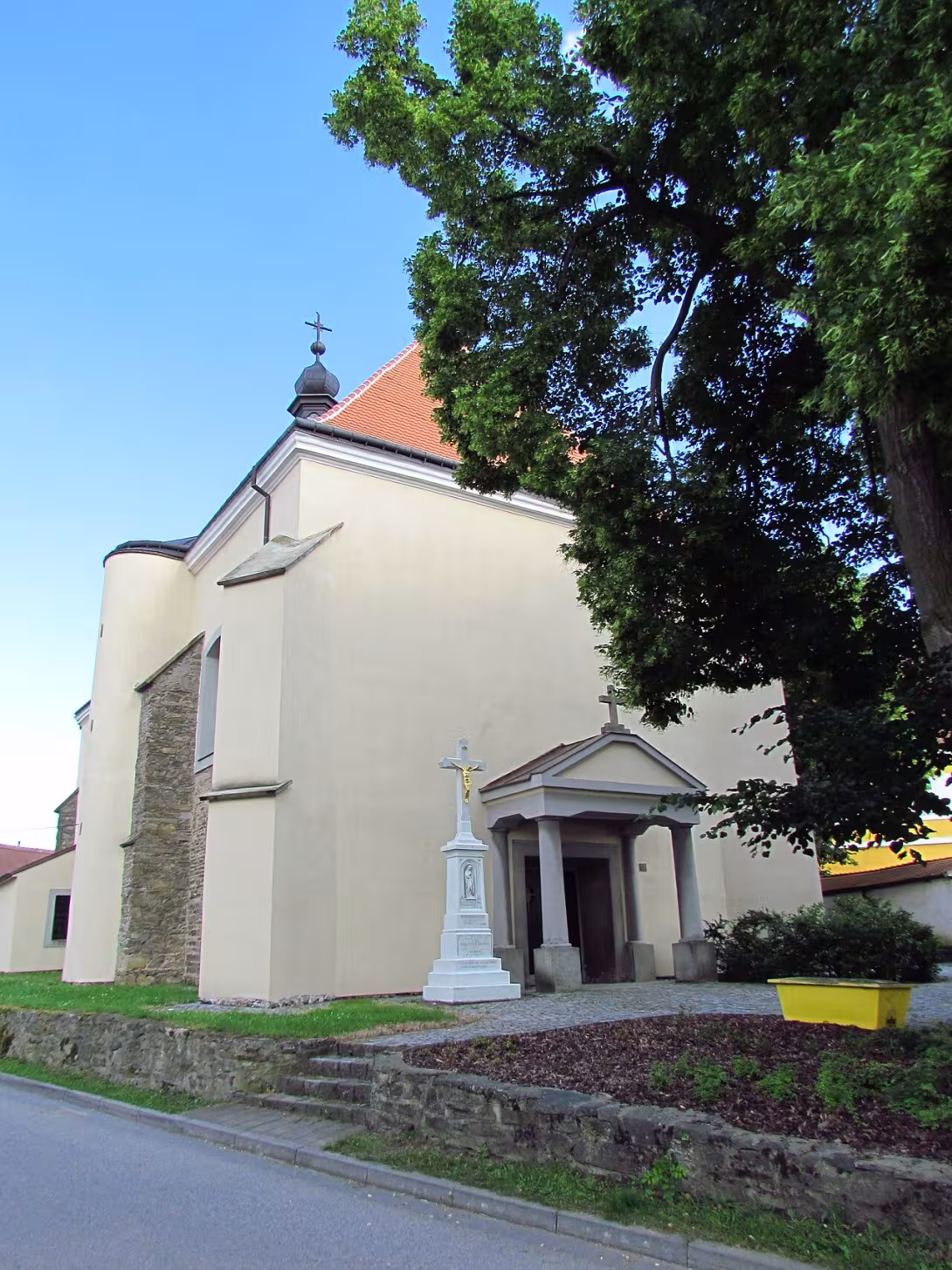 Today's view – kostel Nanebevzetí Panny Marie (Rouchovany)