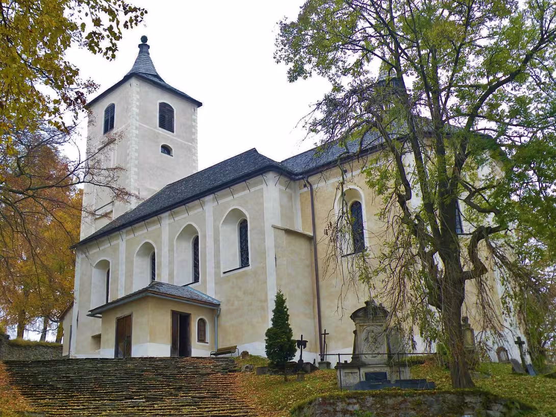 Dzisiejszy widok – kostel Nanebevzetí Panny Marie (Horní Maršov)