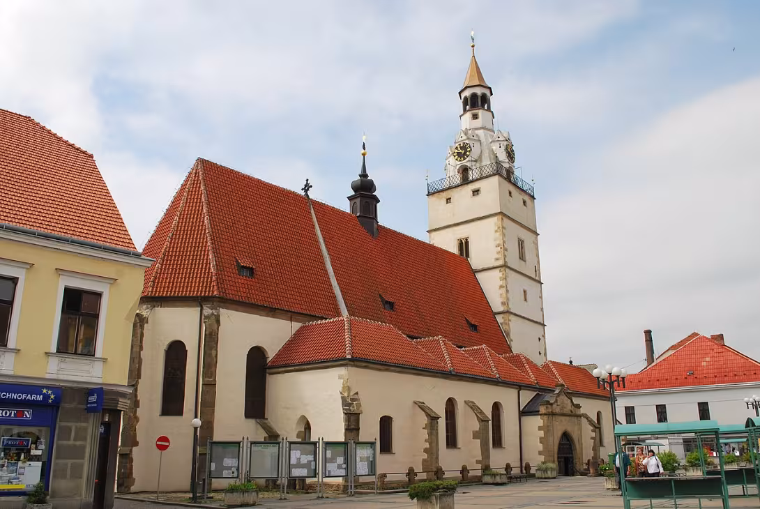 Dzisiejszy widok – kostel Nanebevzetí Panny Marie (Ivančice)