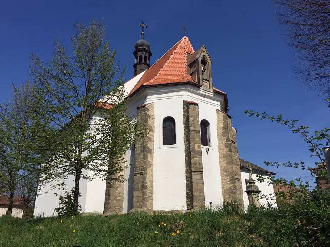 Heutige Ansicht – kostel Nanebevzetí Panny Marie (Vejvanovice)