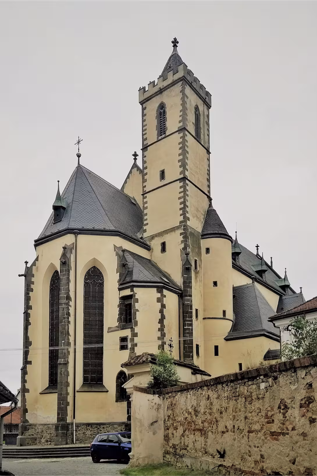 Today's view – kostel Nanebevzetí Panny Marie (Bavorov)