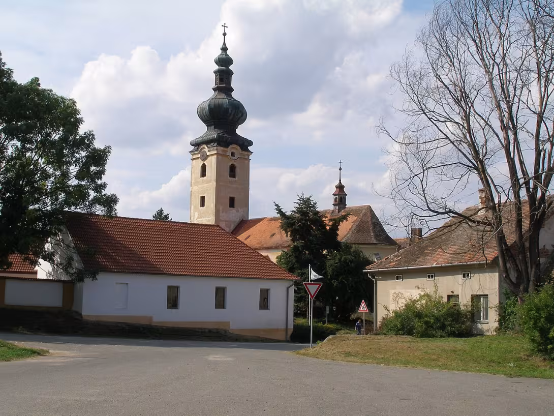 Today's view – kostel Narození svatého Jana Křtitele (Desná)