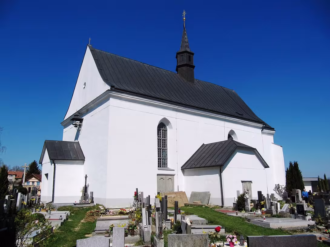 Heutige Ansicht – kostel Nejsvětější Trojice (Bystřice nad Pernštejnem)