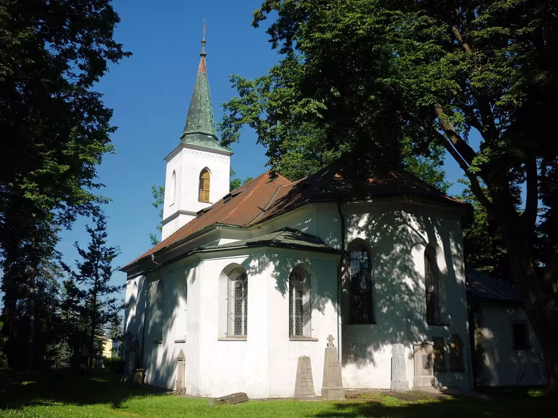 Today's view – kostel Nejsvětější Trojice (Jindřichův Hradec II)