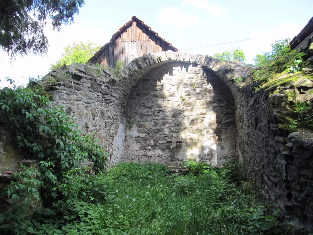 Dnešní pohled – kostel Panny Marie (Bukovinka)