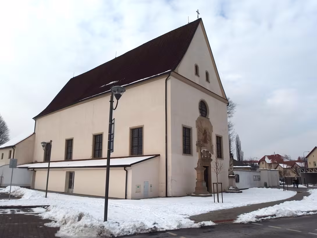 Heutige Ansicht – kostel Panny Marie Andělské