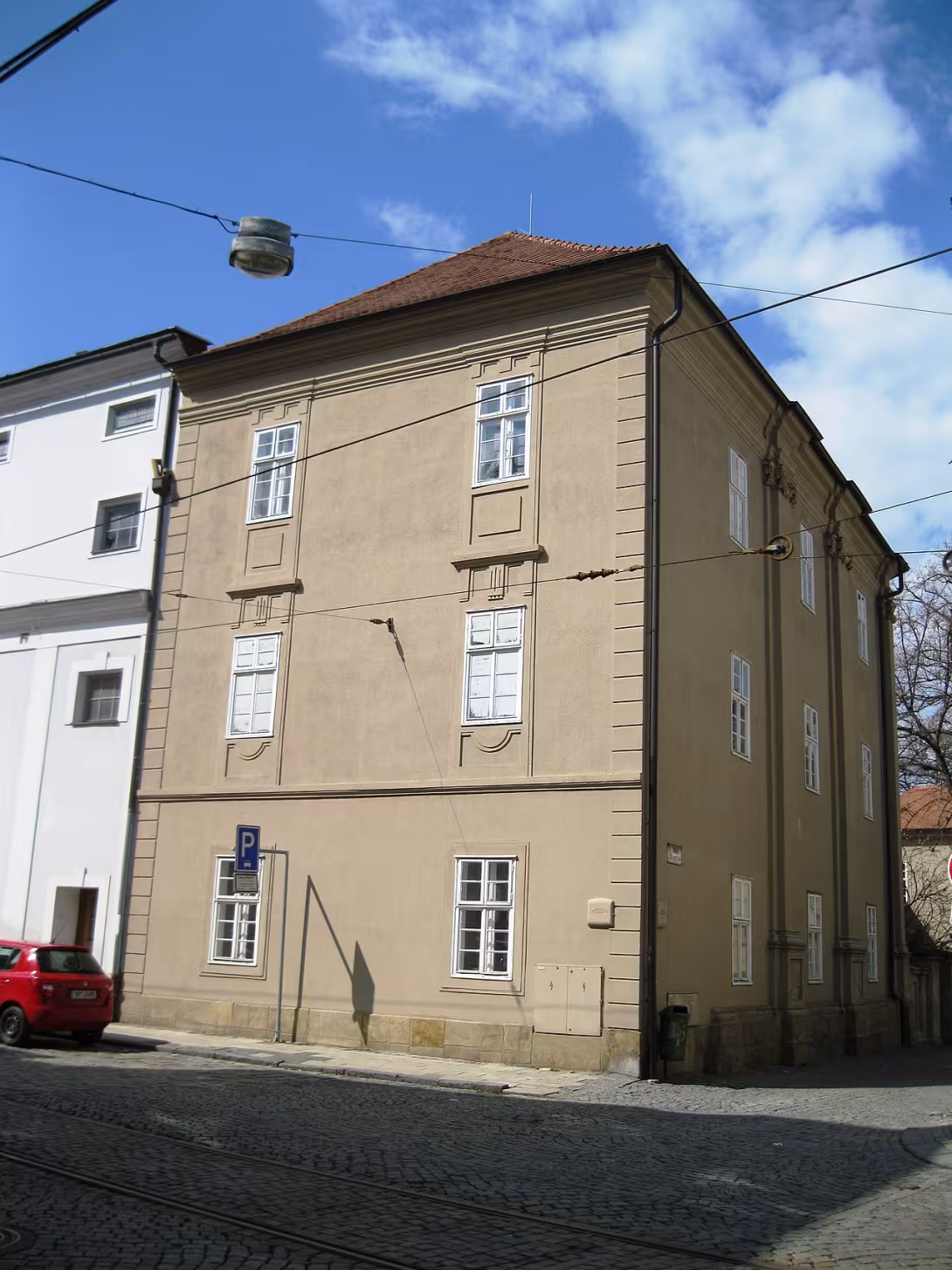 Dnešný pohľad – kostel Svatých schodů