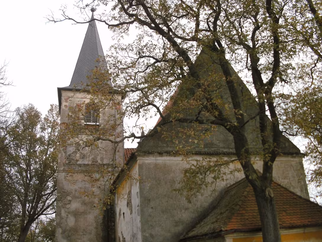 Dnešní pohled – kostel sv. Vavřince