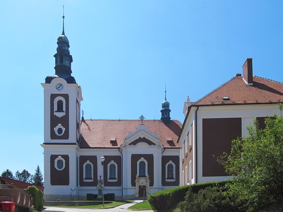 Dnešní pohled – kostel svaté Alžběty Durynské (Vnorovy)