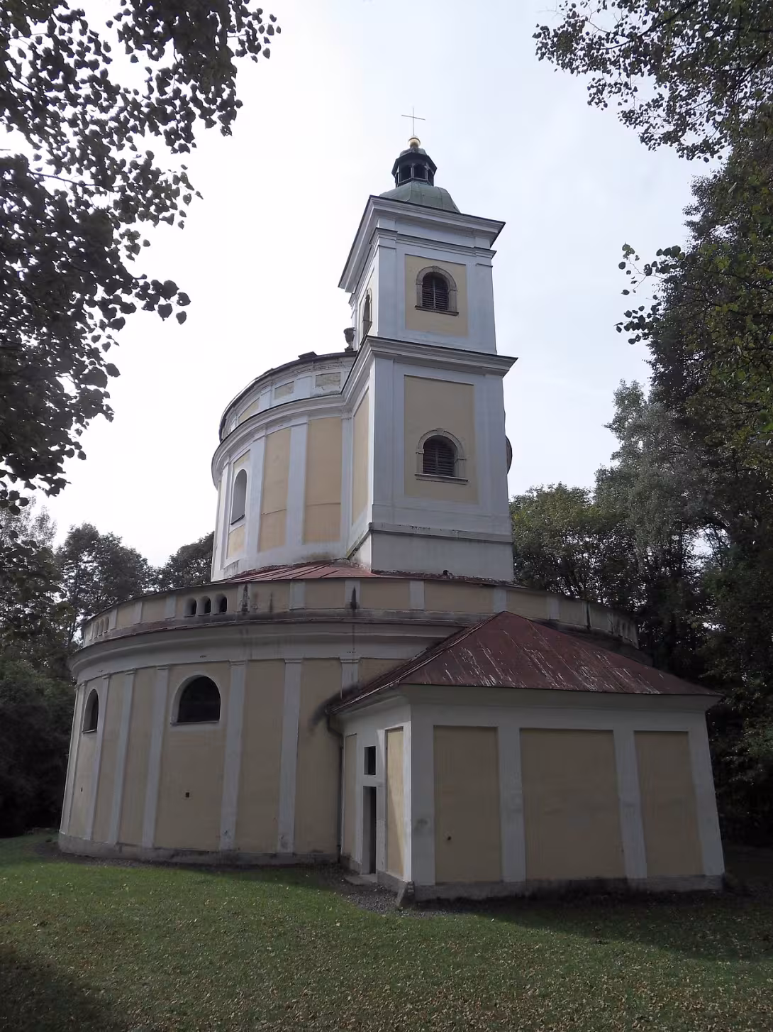 Today's view – kostel svaté Anny (Hájek)